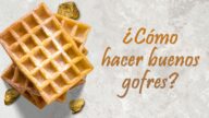 Saber cómo hacer gofres caseros nunca fue tan fácil. Si quieres aprender a hacer un postre sencillo, rápido, fácil y exquisito estás en el sitio perfecto.