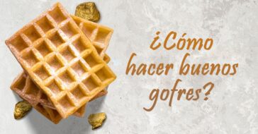 Saber cómo hacer gofres caseros nunca fue tan fácil. Si quieres aprender a hacer un postre sencillo, rápido, fácil y exquisito estás en el sitio perfecto.