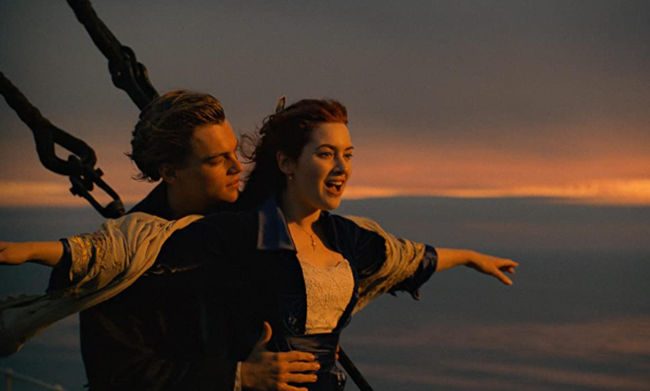 Fotograma de la película Titanic