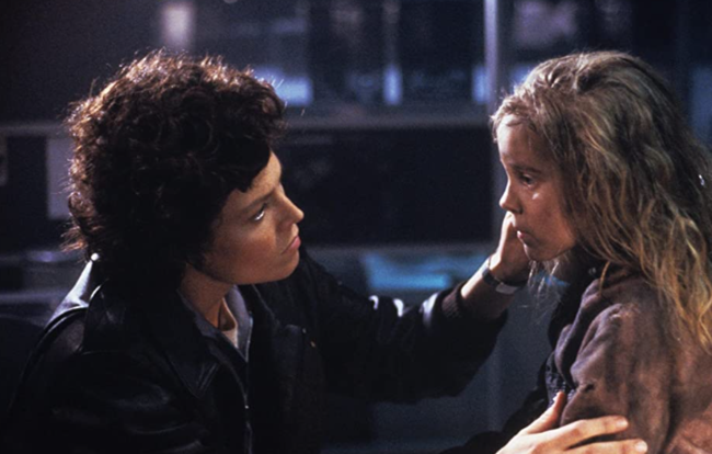 Fotograma de la película aliens