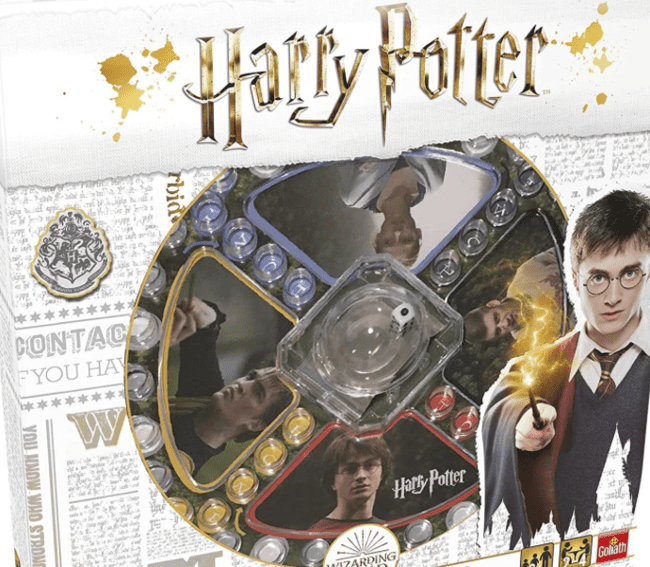 Foto de la caja del juego de mesa de Harry Potter: los Tres Magos