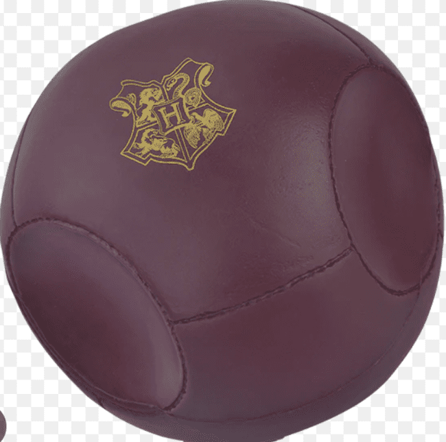 Pelota granate de cuero que se utiliza en el famoso torneo de Quidditch