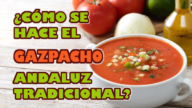 ¿Tienes ganas de refrescarte este verano? Prueba hacer gazpacho andaluz casero para refrescarte y disfrutar del verano de una manera saludable.