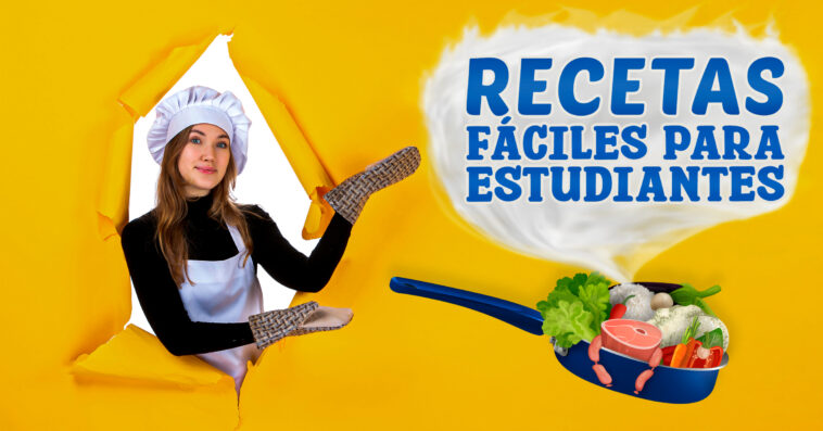 Aprende a preparar recetas fáciles para estudiantes sin complicarte mucho la vida. Puedes hacer furor en la próxima fiesta que organices.